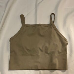 Women's Tan Sports Bra